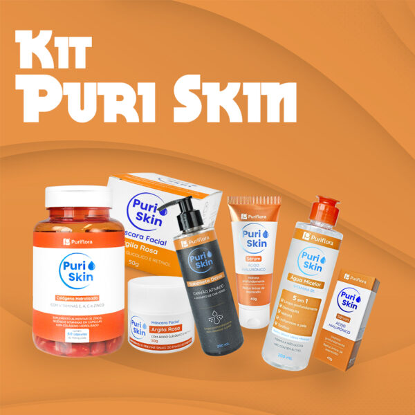 Kit Puriskin Premium da Puriflora – Skincare