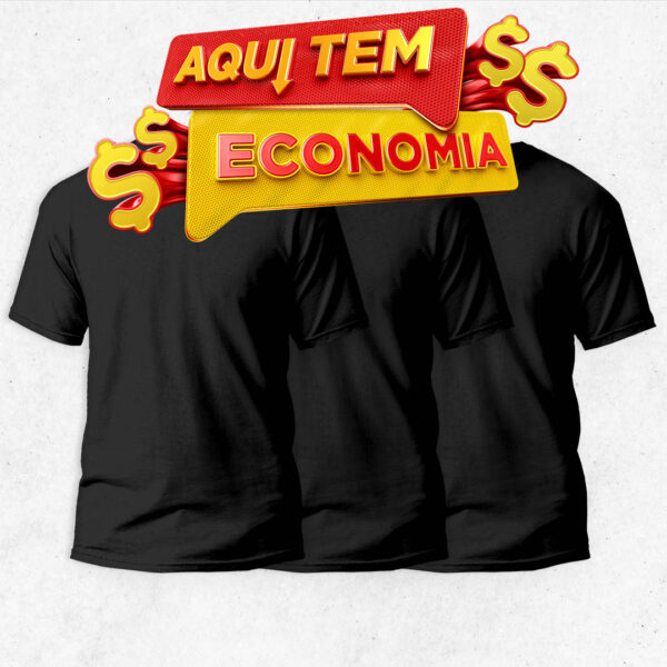 Camiseta Básica Preta